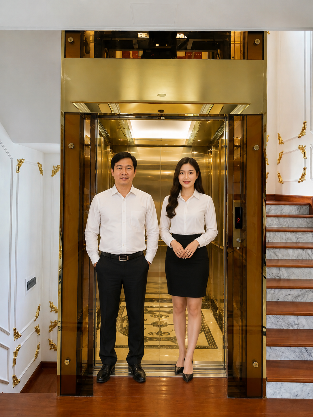 Công ty thang máy liên doanh